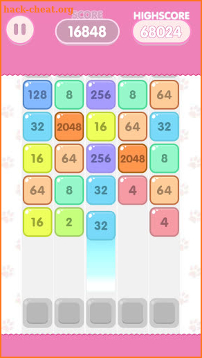 2048 Shoot & Merge Block Puzzle screenshot