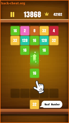 2048 Shoot Up - Merge Block Puzzle screenshot