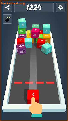 2048 Smash Cube: Merge Number screenshot