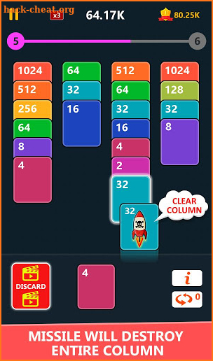 2048 Solitaire Card Game screenshot