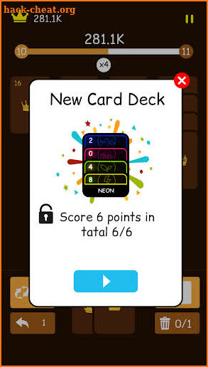 2048 : Solitaire Merge Card screenshot