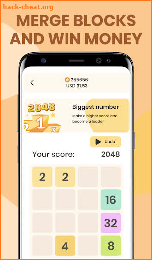 2048 - Solve and earn money! screenshot