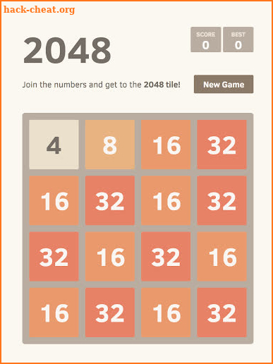 2048 - train your brain - best game ever! screenshot