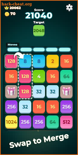 2048 Universe - mixed puzzle games screenshot