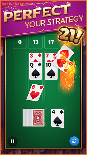 21 Blitz: Single Player (Blackjack Solitaire) screenshot