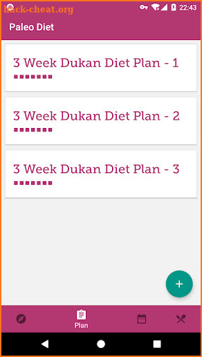 21-Day Dukan Diet Plan screenshot