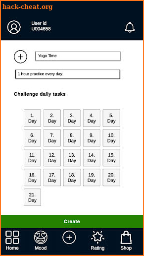 21 Days Challenge Yourself screenshot