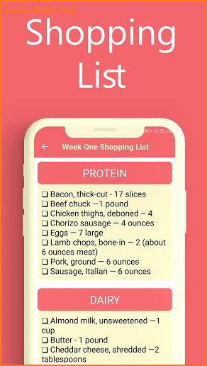 21 Days Keto Diet Weight Loss Meal Plan screenshot