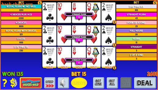 21st Century Video Poker screenshot