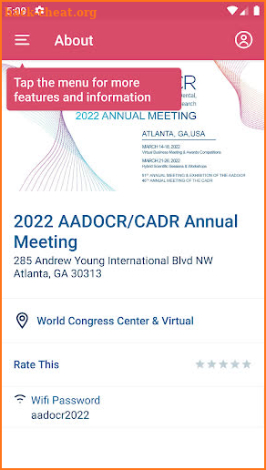 22 AADOCR/CADR Annual Meeting screenshot