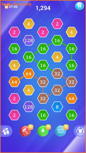 2248 Merge Hexa Puzzle - Drop Number Game screenshot