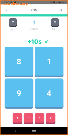 24 Math Game Free! screenshot
