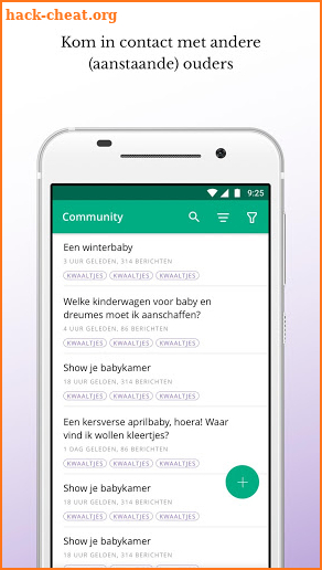 24Baby.nl – Zwanger, baby, babynamen en forum screenshot
