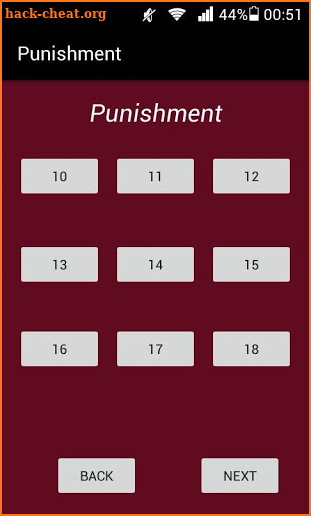 25+ Punishments screenshot
