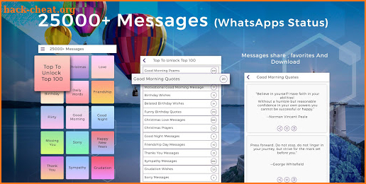 25000 Messages, Quotes, Status, Wishes, Poems screenshot