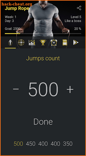 2.5K Jump Rope Workout screenshot