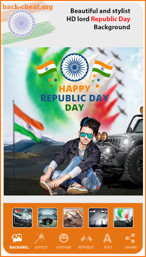 26 January Photo Editor – Republic Day screenshot