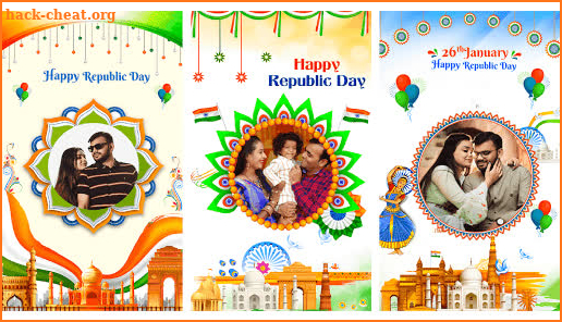26 January Photo Frames Happy Republic Day Indian screenshot