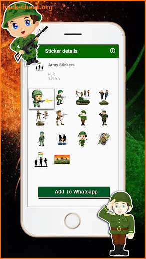 26 January  Republic Day sticker - WAStickerApps screenshot