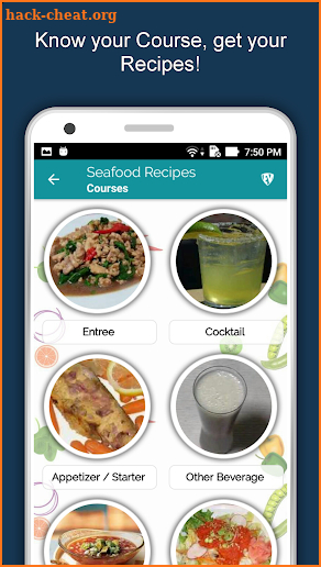 2600+ Seafood Recipes Offline: Crab, Shrimp & Fish screenshot