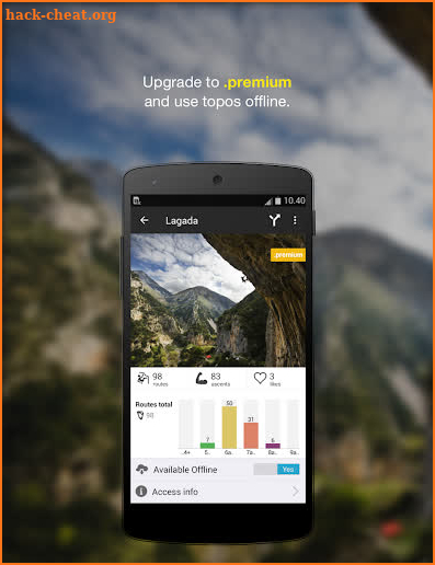 27 Crags - Rock Climbing App screenshot