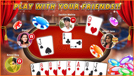 28 Cards Game Online screenshot