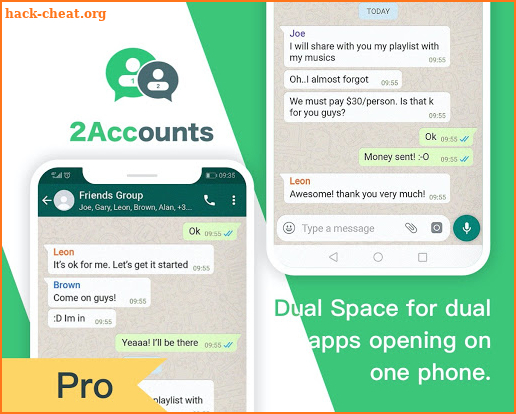 2Accounts Pro: App Clone screenshot