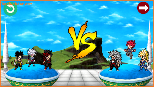 2D Saiyan Adventure - Warrior Game screenshot