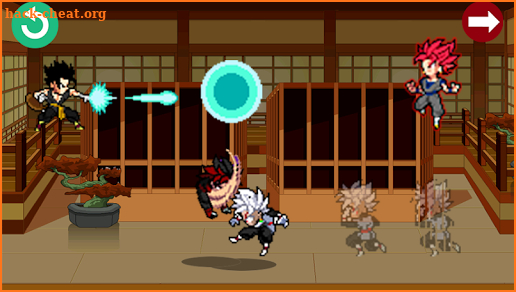 2D Saiyan Adventure - Warrior Game screenshot