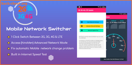 2G 3G 4G LTE Switcher  - Mobile Network Switcher screenshot