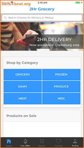 2Hr Grocery screenshot