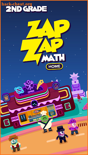 2nd Grade Math: Fun Kids Games - Zapzapmath Home screenshot