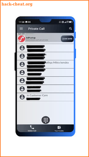2nd Phone Number Private Call screenshot