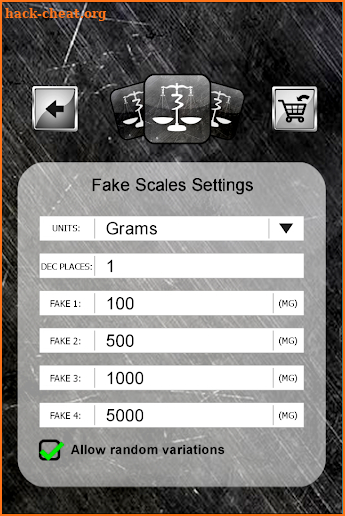 3 Grams - Real & Prank Scales screenshot