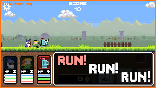 3 Heroes Run screenshot