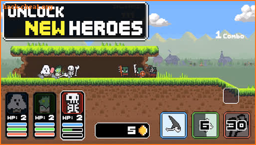 3 Heroes Run screenshot
