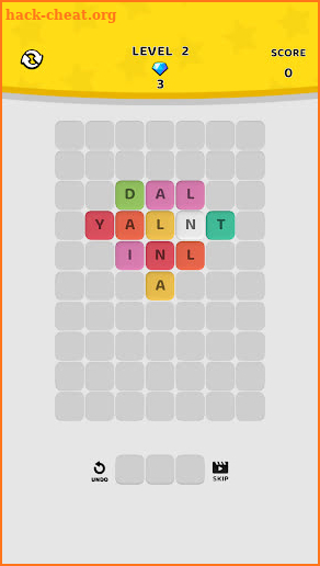 3 Letter 1 Word Match 3 Tiles screenshot