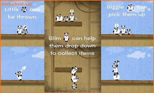 3 Pandas Night  : Adventure Puzzle Game screenshot