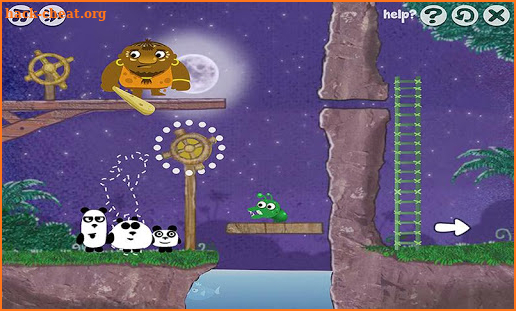 3 Pandas Night Escape, Adventure Puzzle Game screenshot