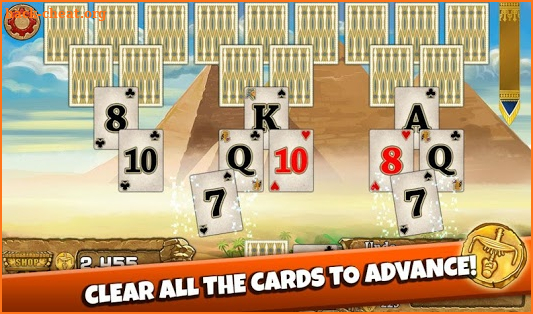 3 Pyramid Tripeaks Solitaire - Free Card Game screenshot