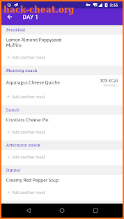 30 Day Ketogenic Vegetarian Meal Plan screenshot