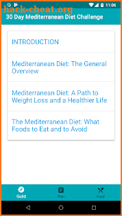 30 Day Mediterranean Diet Challenge screenshot