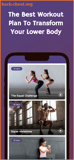 30 Day Squat Challenge screenshot