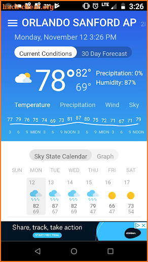 30 Day Weather Free screenshot