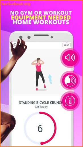 30 Day Weight Loss Challenge - Women Home Workout screenshot