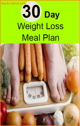 30 Days Weight Loss Meal Plan screenshot