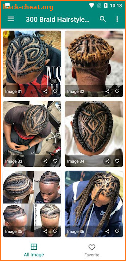 300 Black Men Braid Hairstyles screenshot