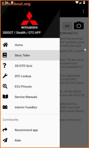 3000GT / Stealth / GTO Mobile App screenshot