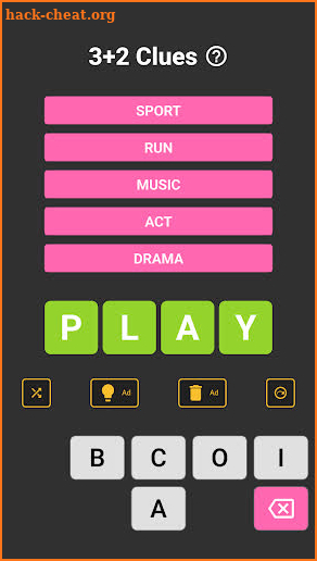 3+2 Clues Word Games screenshot