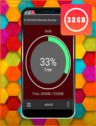32 GB RAM Memory Booster screenshot